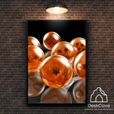 Sayan's Wish framed wall art print with black frame