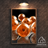 Sayan's Wish framed wall art print with wood-finish frame