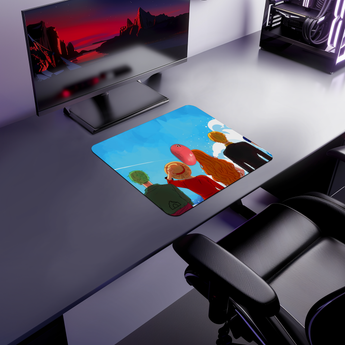 Wanderers of the Sea mouse pad, 450 × 400 mm – DeskCave™
