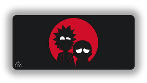 Rick & Morty gaming mouse pad design – DeskCave™