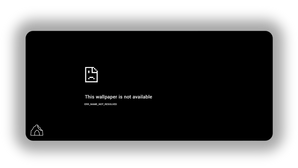 Wallpaper Error